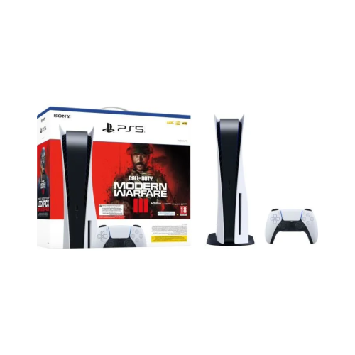Console PlayStation 5 – Édition Standard + Call of Duty : Modern Warfare III (code dans la boîte)